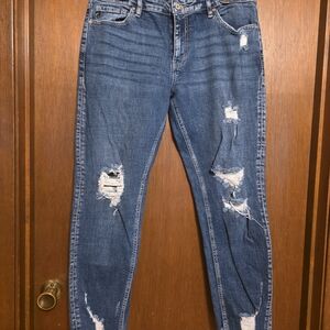 KanCan Distressed Blue Skinny Jeans